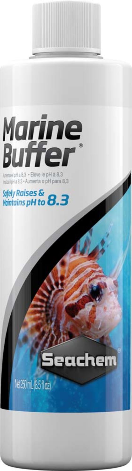 Seachem Liquid Marine Buffer Saltwater water Treatment 8.5 fl oz