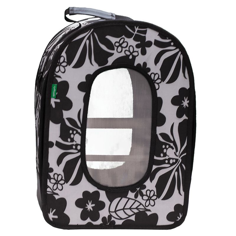 A&amp;E Cages Happy Beaks Soft Sided Voyager Bird Carrier Black, LG