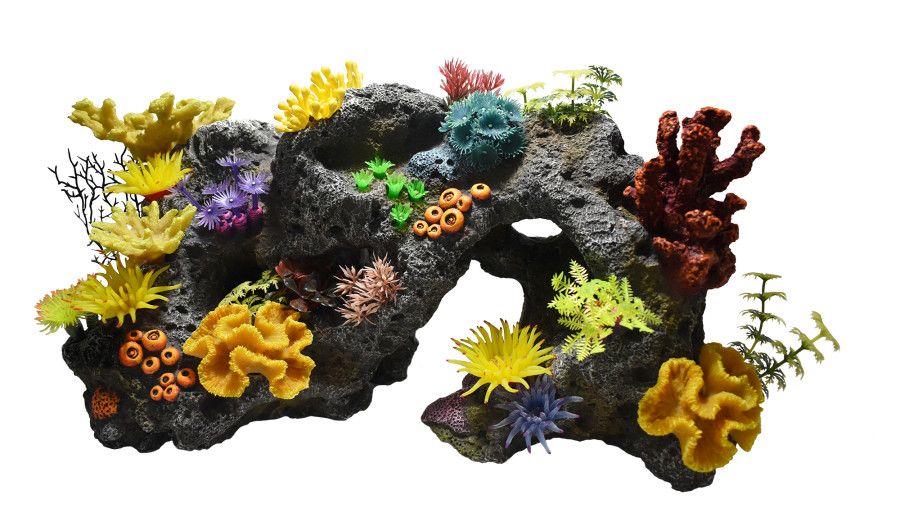 Hikari Marine Series Coral Garden Resin Ornament 10.4 in