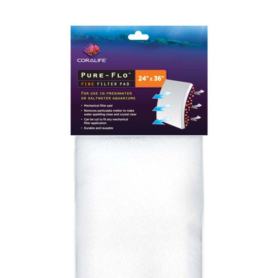 Coralife Pure-Flo Fine Filter Pads 50 μm, 36 X 24 in