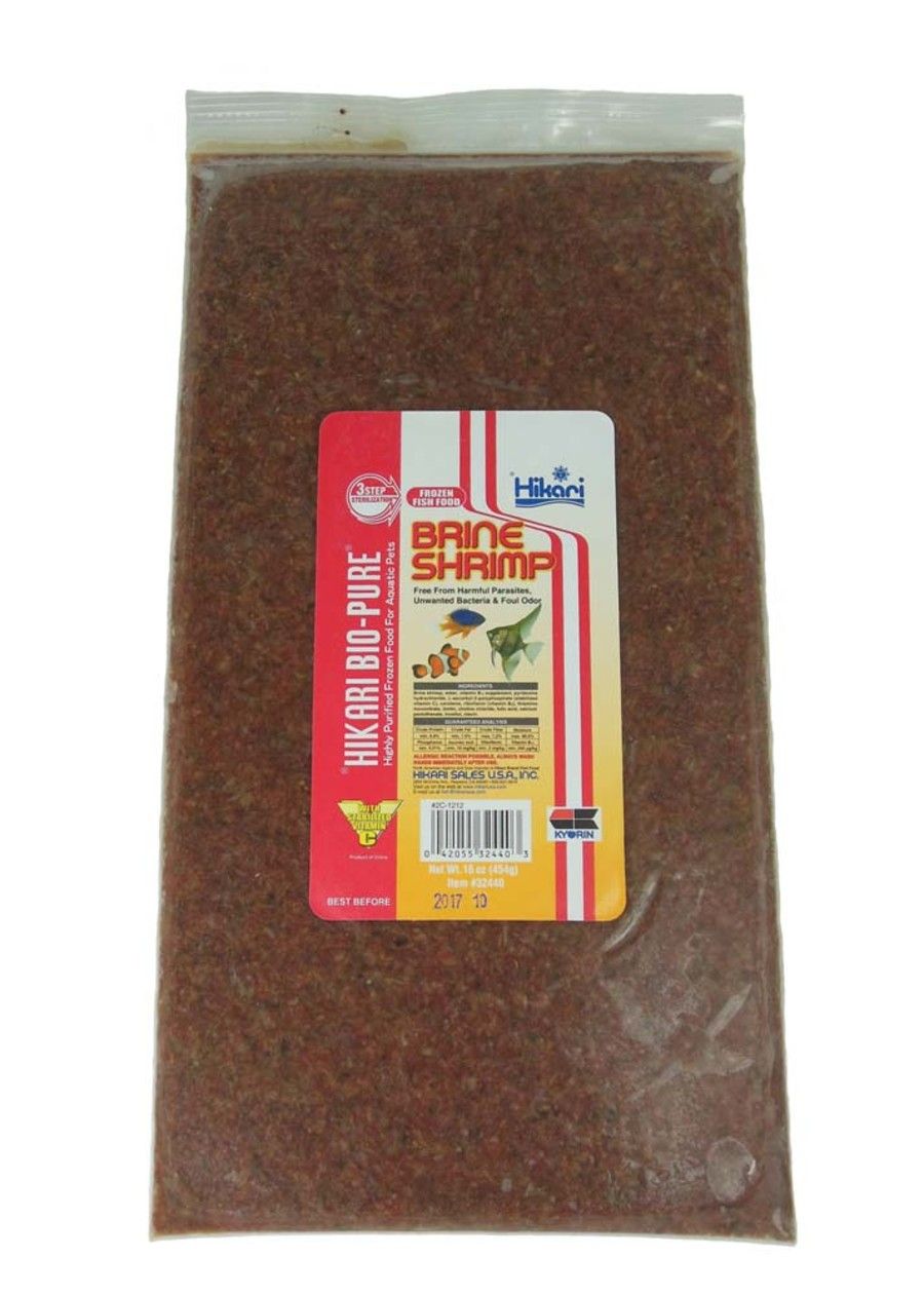 Hikari Brine Shrimp Frozen Fish Food 16 oz