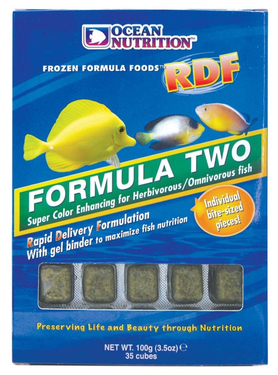 Ocean Nutrition RDF Formula Two Frozen Fish Food 3.5 oz