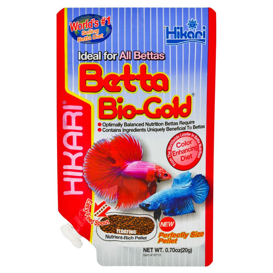 Hikari Betta BioGold Pellets Fish Food 0.7 oz