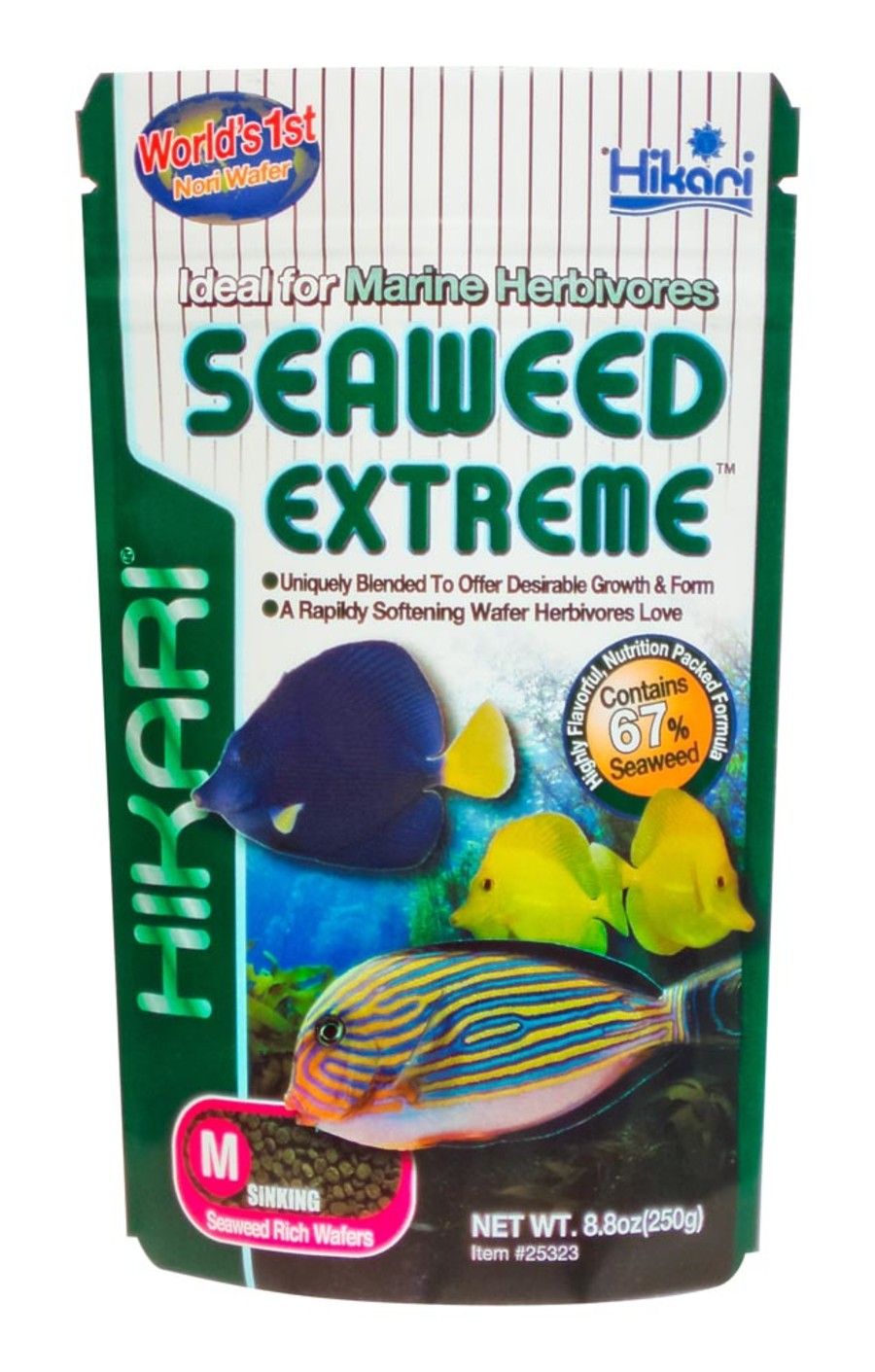 Hikari Seaweed Extreme Wafer Fish Food 8.8 oz, MD