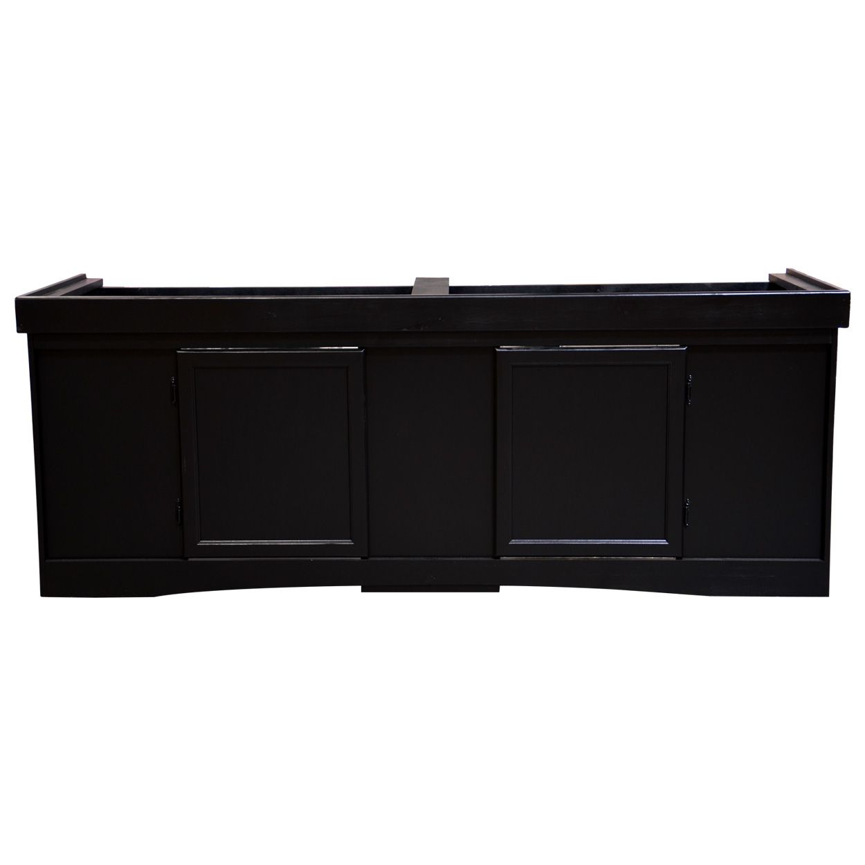 Seapora Monarch Cabinet Stand - Black - 72&quot; x 24&quot;