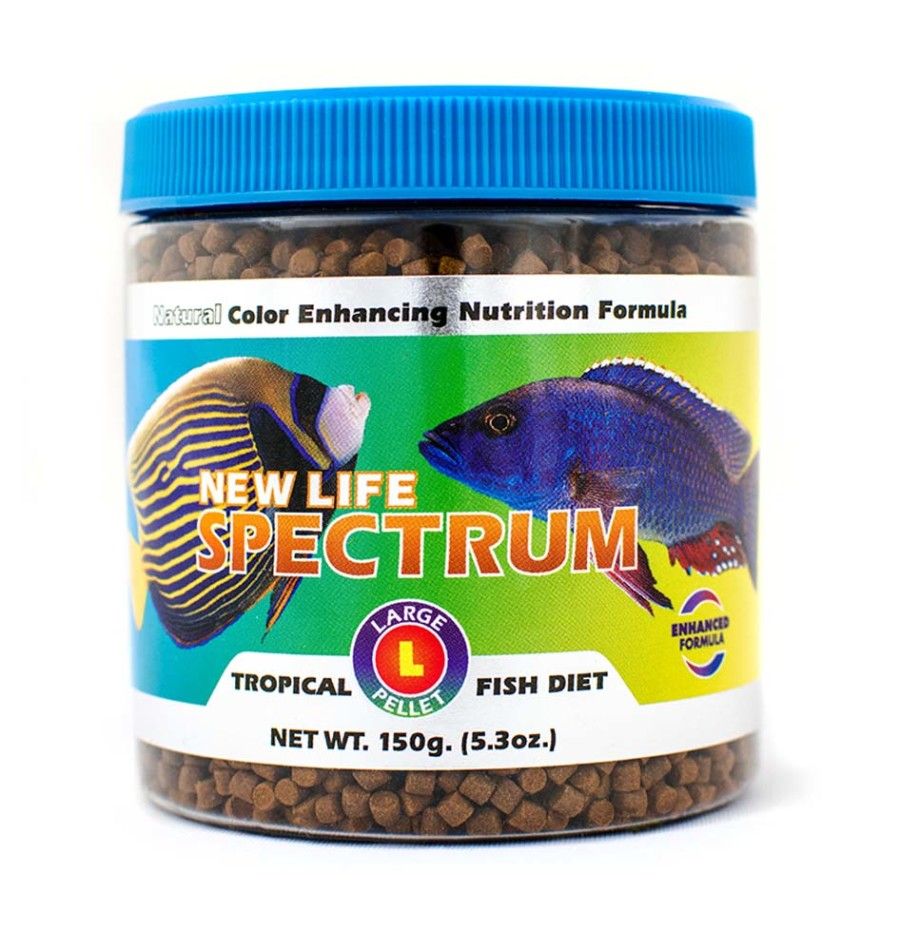 New Life Spectrum Tropical Sinking Pellets Fish Food 5.3 oz