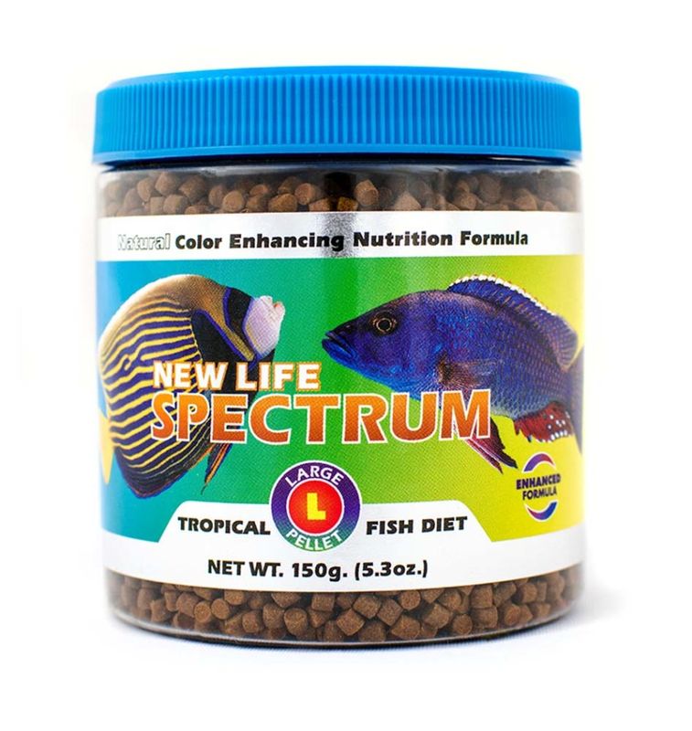 New Life Spectrum Tropical Sinking Pellets Fish Food 5.3 oz