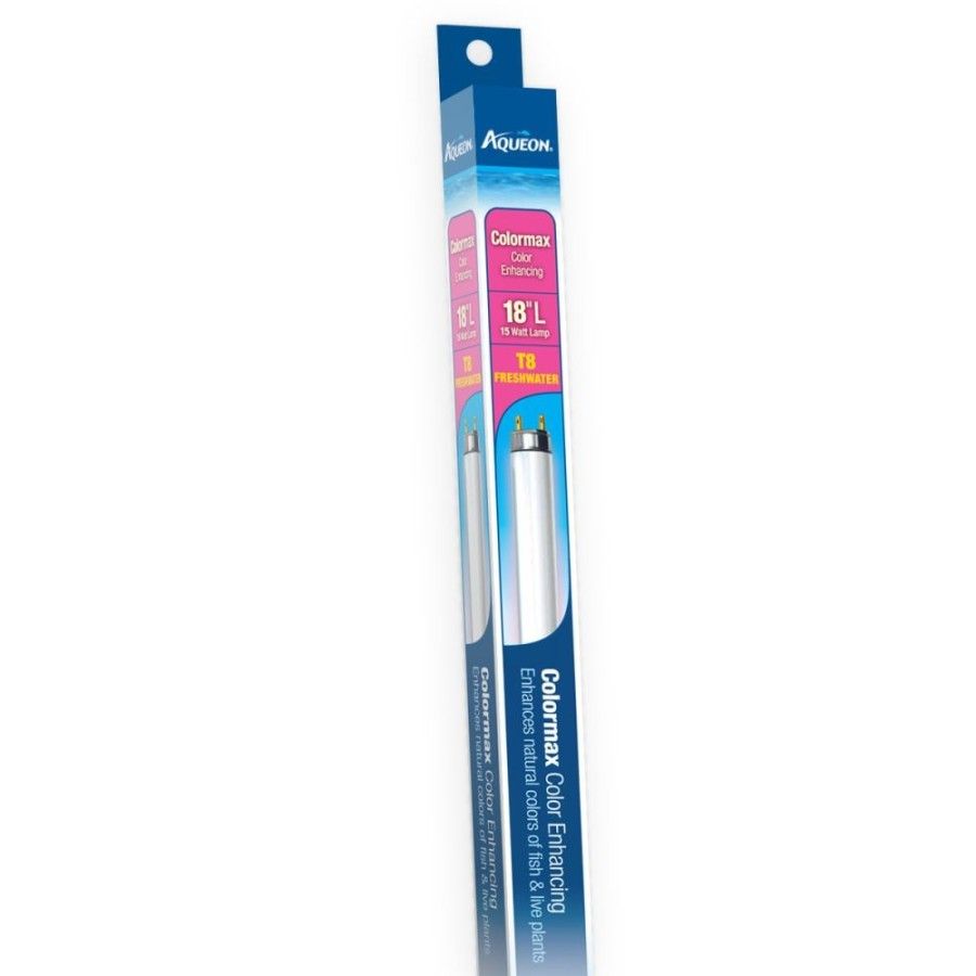 Aqueon T8 Fluorescent Lamp Replacements Colormax, 1ea/18 in
