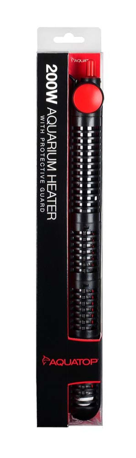 Aquatop HTG Glass Aquarium Heater with Protective Guard 200 W