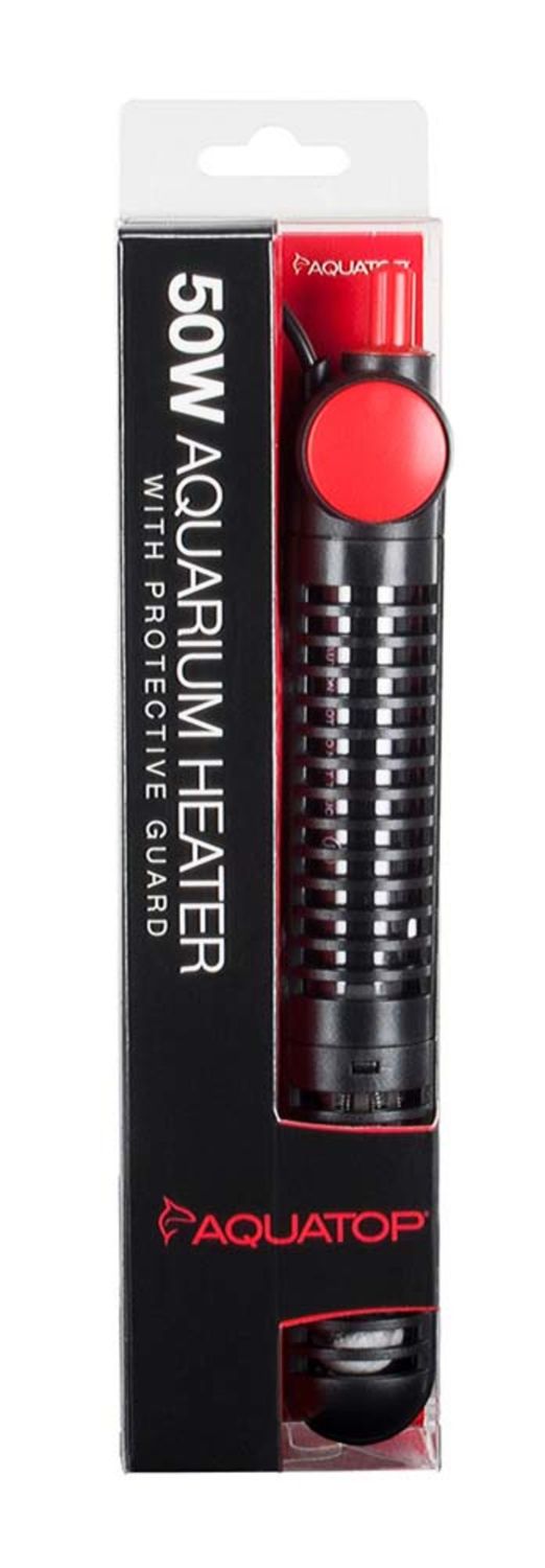Aquatop HTG Glass Aquarium Heater with Protective Guard 50 W