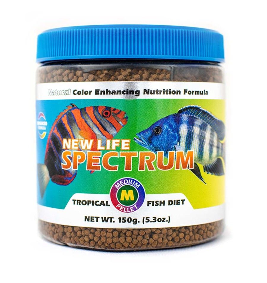 New Life Spectrum Tropical Sinking Pellets Fish Food 5.3 oz, MD