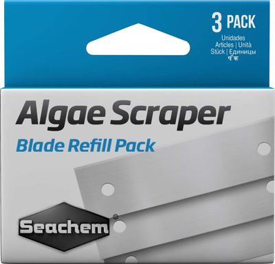 Seachem Algae Scraper Replacement Blades White, 3 pk