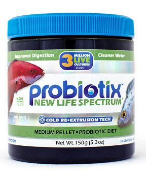 NEW LIFE SPECTRUM PROBIOTIX FISH FOOD MEDIUM PELLET