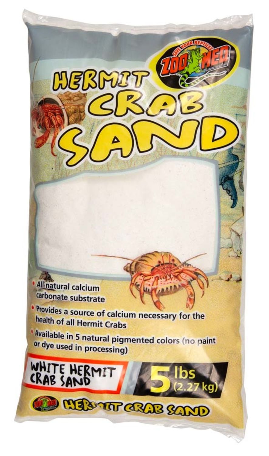 Zoo Med Hermit Crab Sand White, 1ea/5 lb