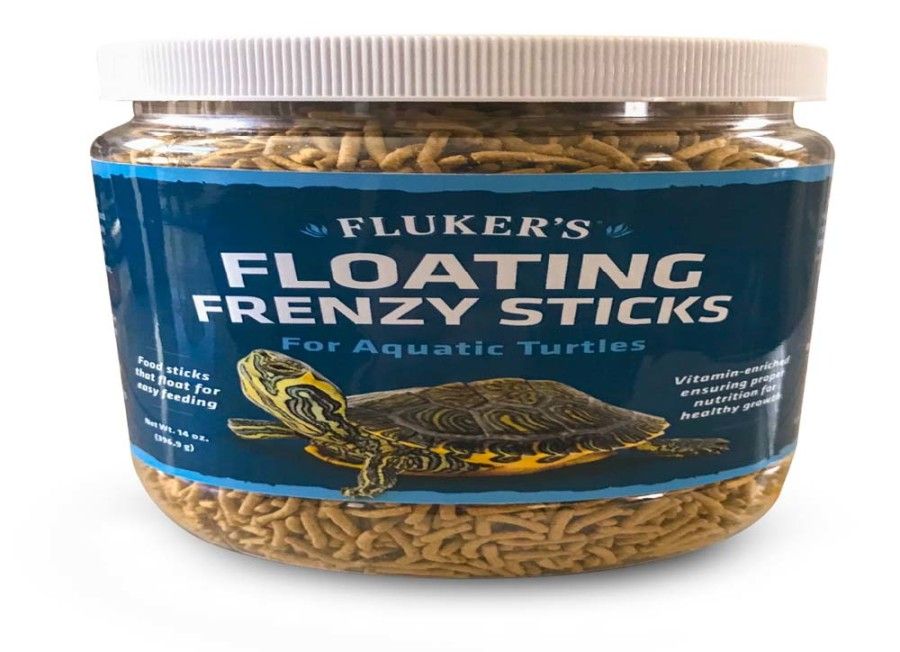 Fluker&#39;s Floating Frenzy Sticks Aquatic Turtles 14 oz