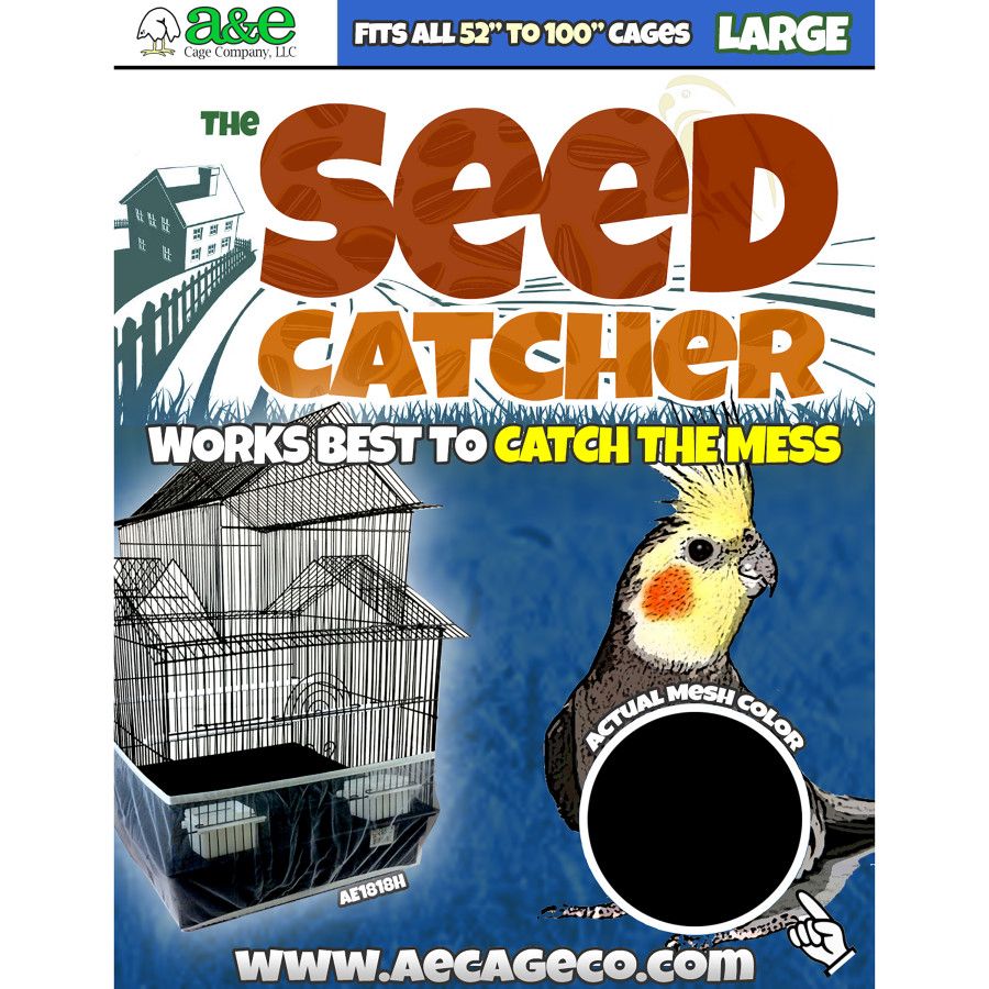 A&amp;E Cages Seed Catcher LG