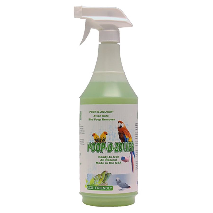 A&amp;E Cages Bird Cage Poop-D-Zolver Lime Coconut Scented, 32 oz