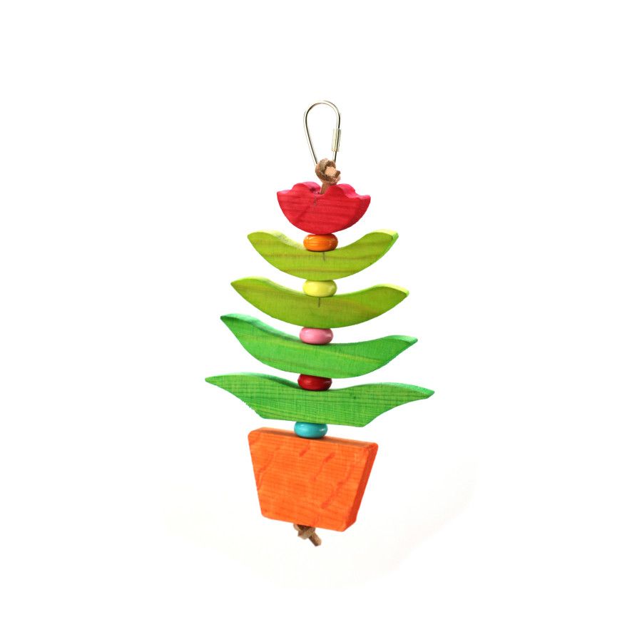 A&amp;E Cages Happy Beaks Flower Flutter Bird Toy