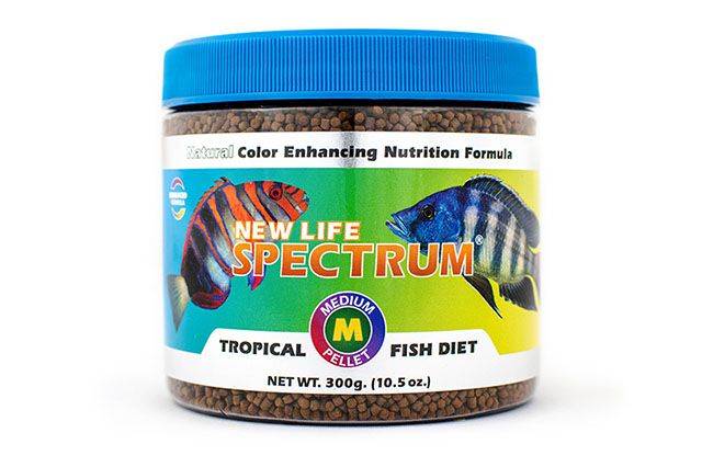 New Life Spectrum Tropical Sinking Pellets Fish Food 10.5 oz, MD