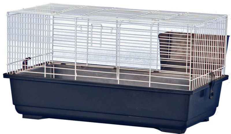 A &amp; E Cages Rabbit Cage Blue, 39 in X 22 in X 18 in