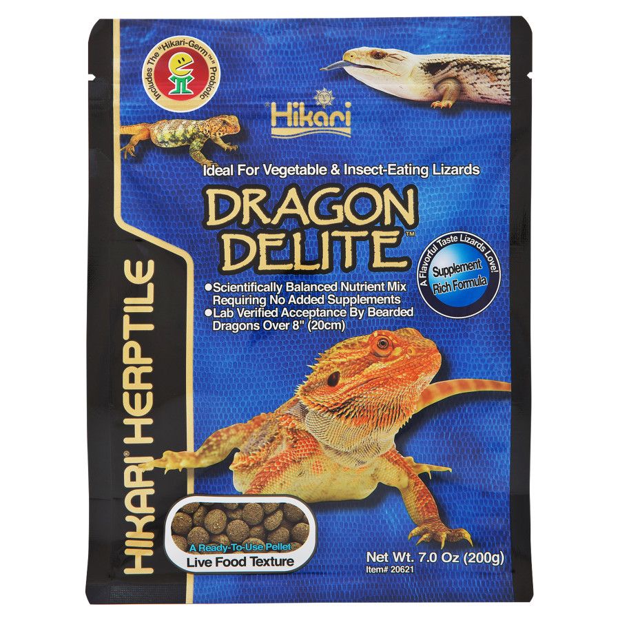 Hikari USA Herptile Dragon Delite™ Dry Reptile Food
