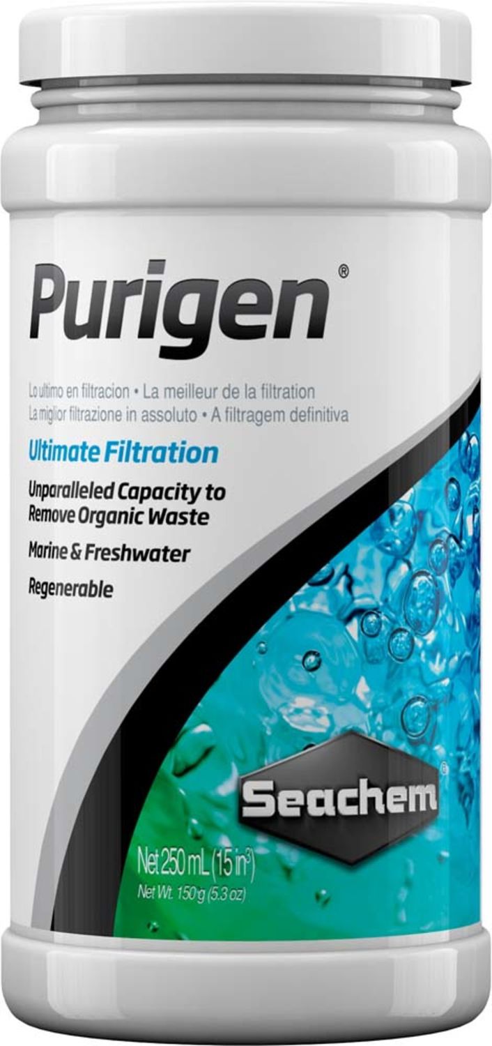 Seachem Laboratories Purigen Organic Resin Filter 250 ml