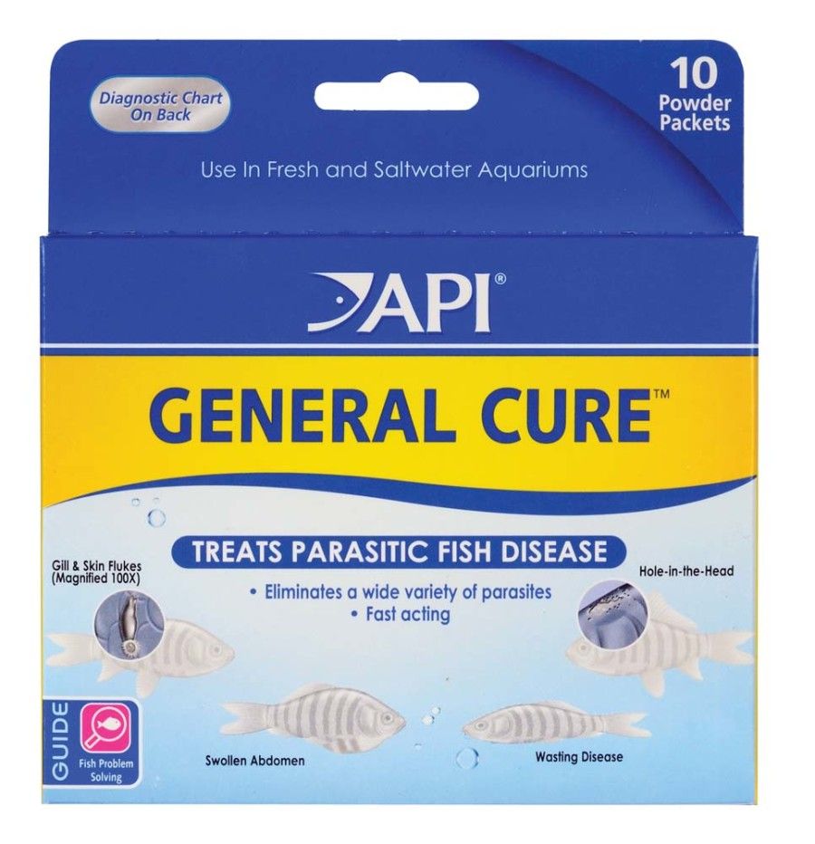 API General Cure Fresh and Saltwater Powder Medication 10 pk