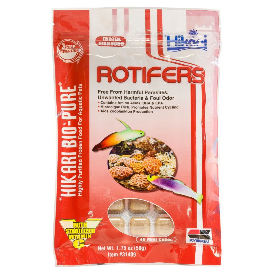 Hikari  Bio-Pure Rotifer Frozen Fish Food 1.75 oz
