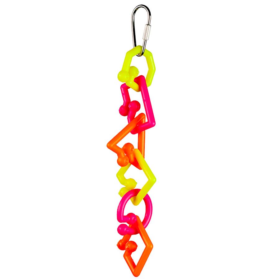 A&amp;E Cages Happy Beaks Silly Links Bird Toy SM