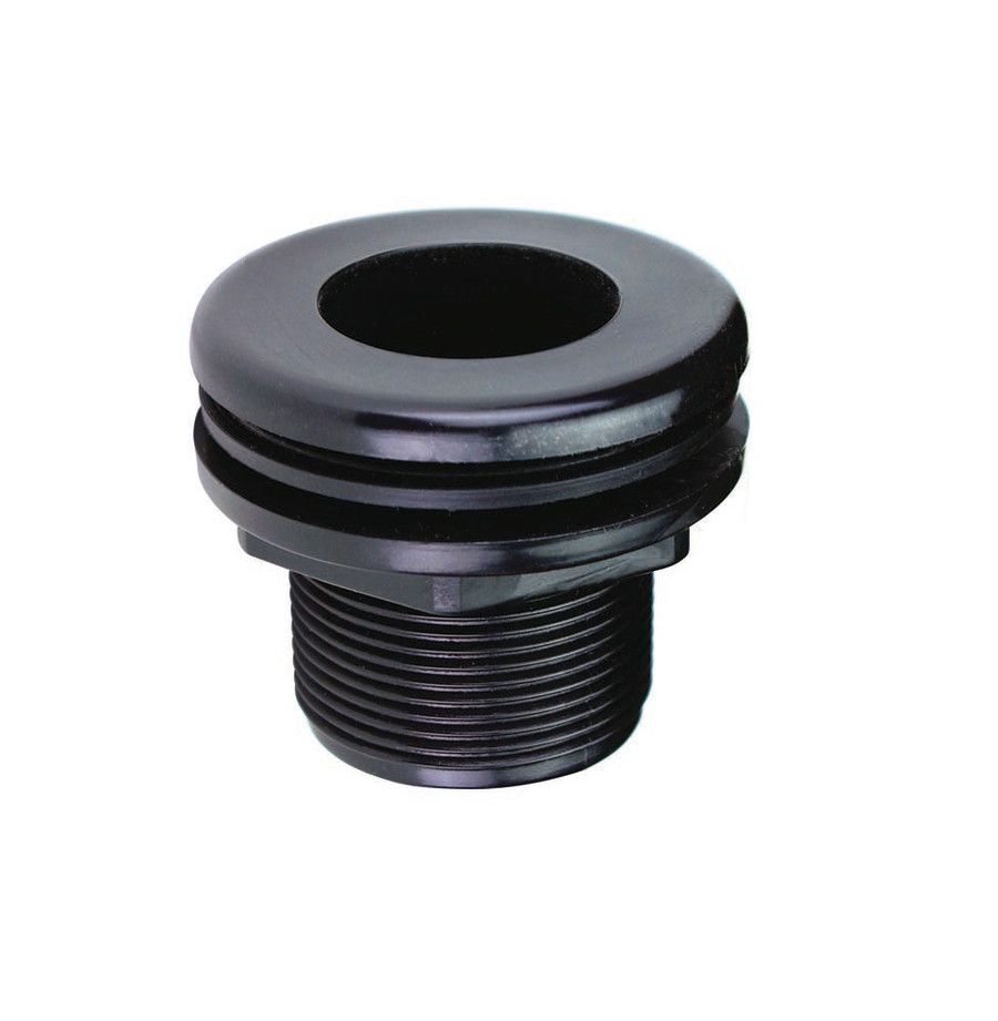 Lifegard Aquatics Standard Threaded Bulkhead 1ea/2 in