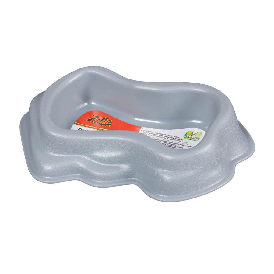 Zilla Durable Dishes Gray, Medium