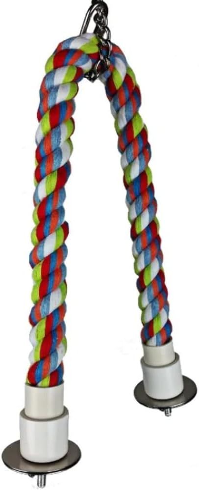 A &amp; E Cages Cotton Cable Bird Perch 1ea/22 in