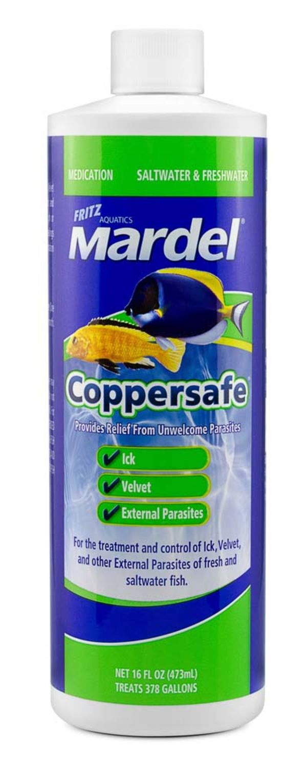 Mardel Coppersafe Chelated Copper Treatment 1ea/16 fl oz