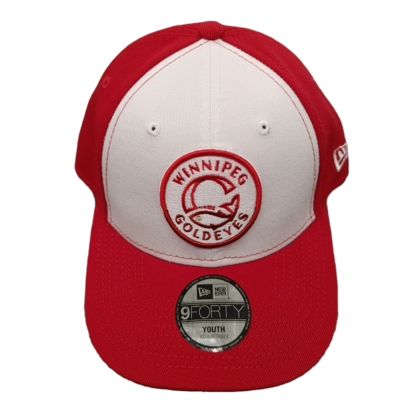 NE RED &amp; WHITE YOUTH CAP