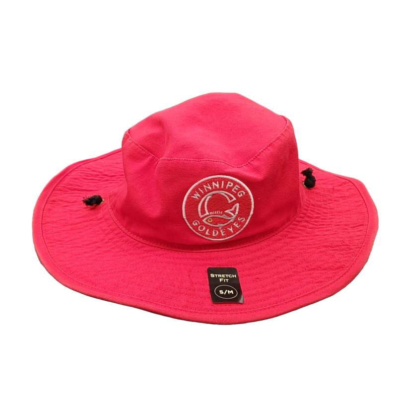 RED BUCKET HAT