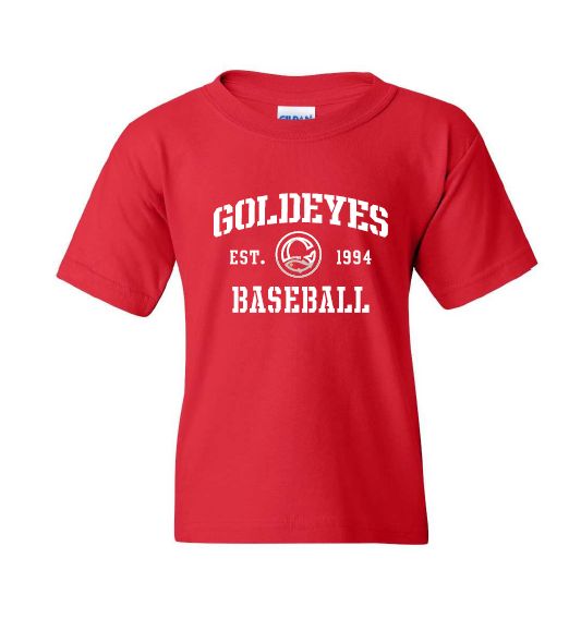 YTH GOLDEYES BBALL TEE