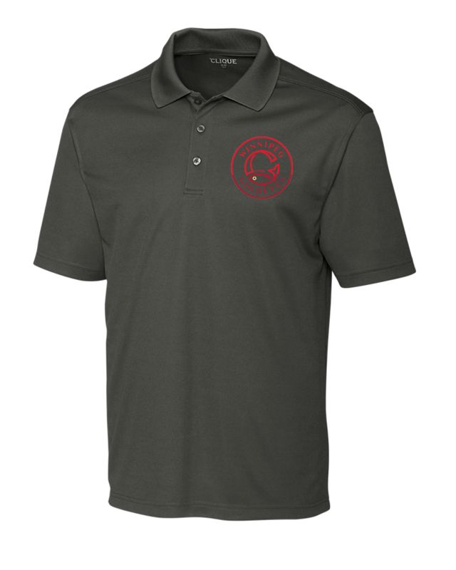 MENS SLATE POLO