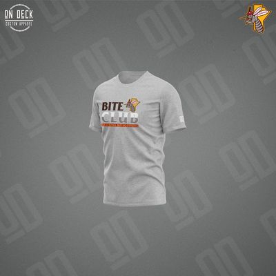 Manitoba Mosquitoes Bite Club Tee Grey