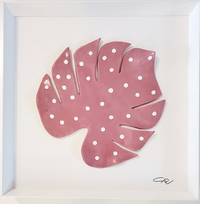FOGLIA A POIS - Pink