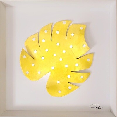 FOGLIA A POIS - Yellow