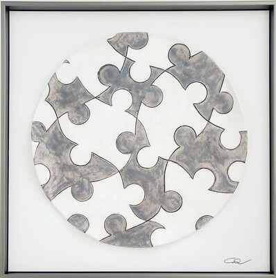 PUZZLE GREY AND WHITE PUZZLE GREY AND WHITE