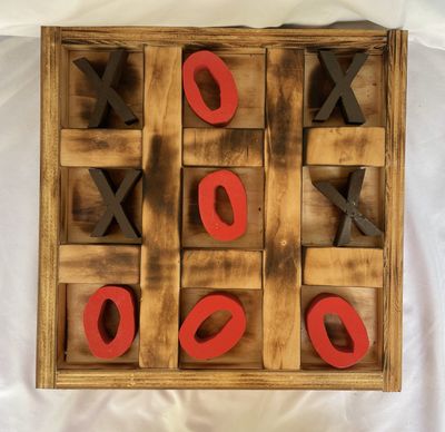 Tic Tac Toe (Rustic)