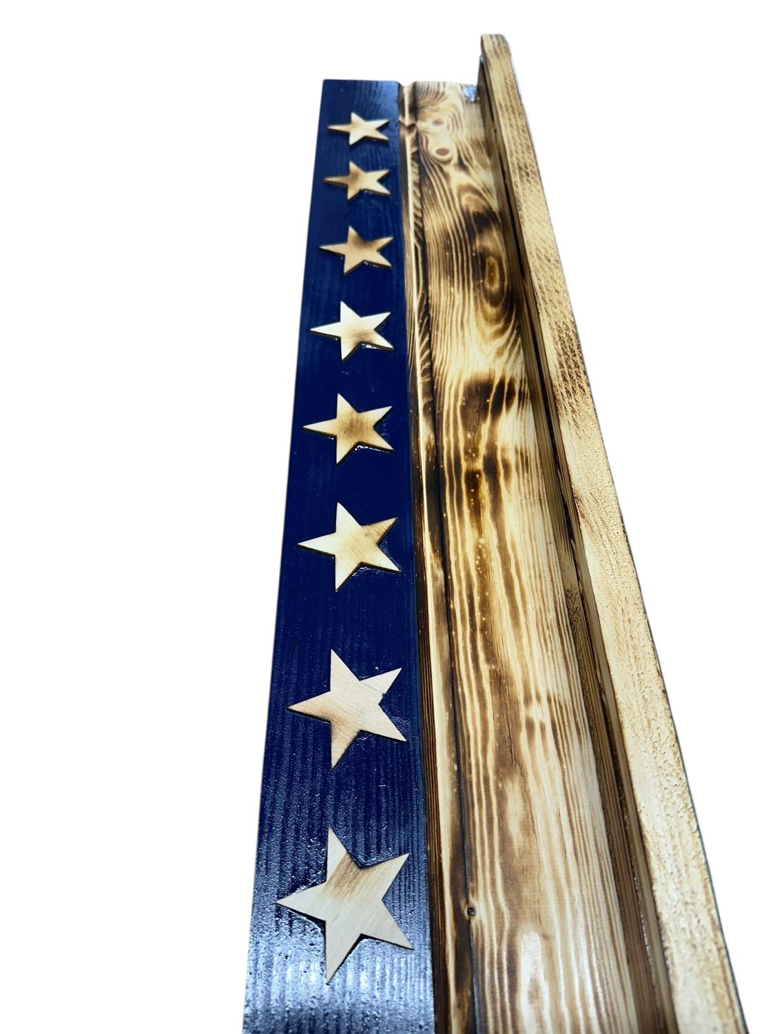 31&quot; Single Shelf Flag with Commerative Coin Holder