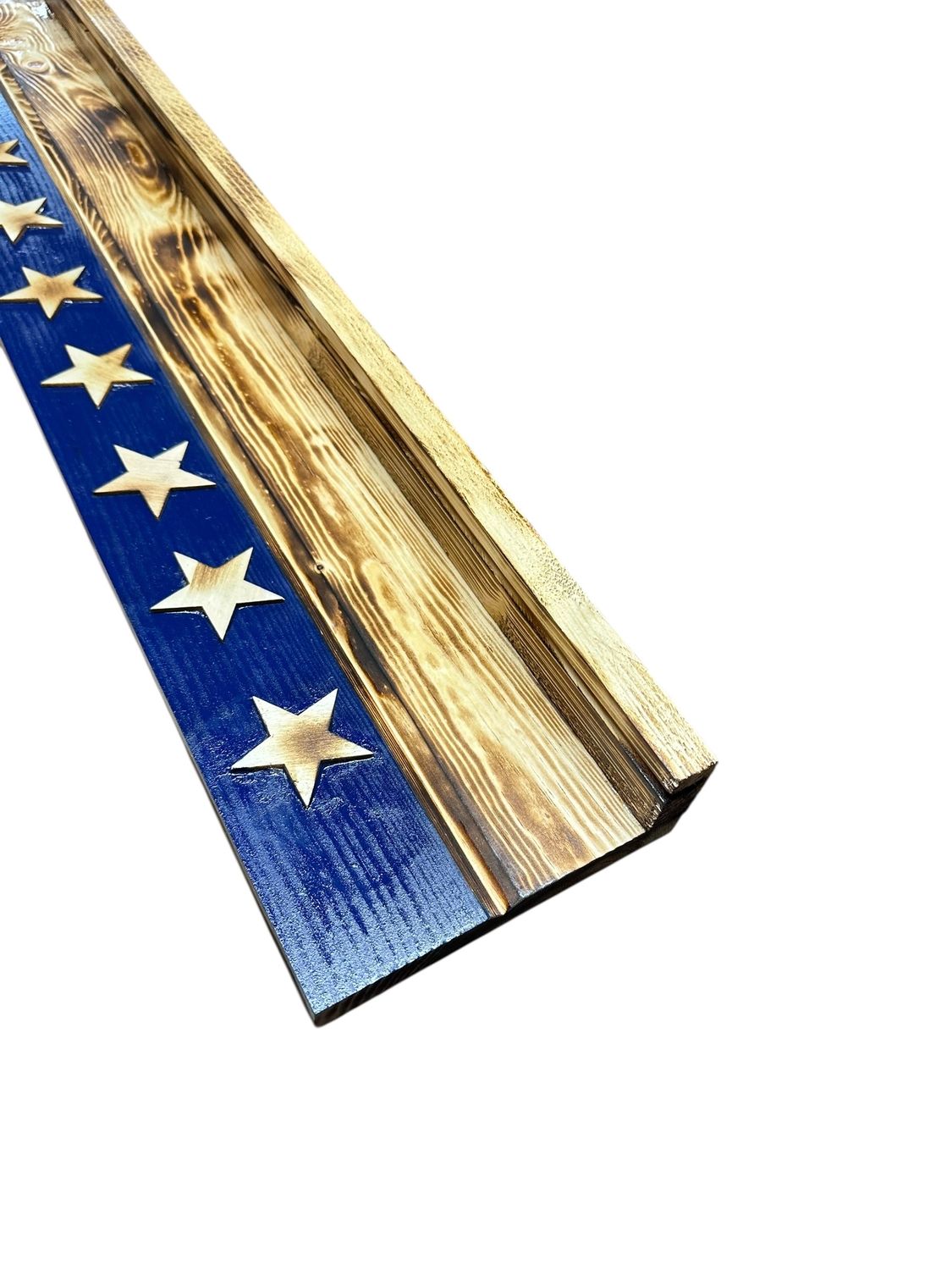 31&quot; Single Shelf Flag with Commerative Coin Holder