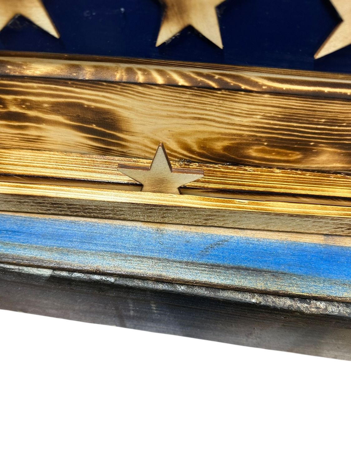 31&quot; Single Shelf Flag with Commerative Coin Holder