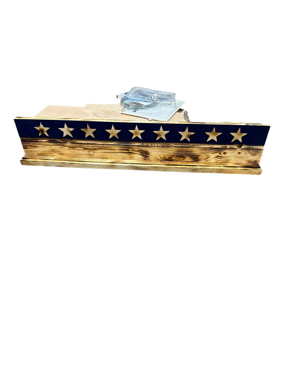 31&quot; Single Shelf Flag with Commerative Coin Holder