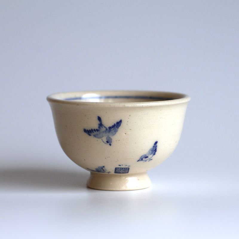 Birds and Seed Teacup 45ml