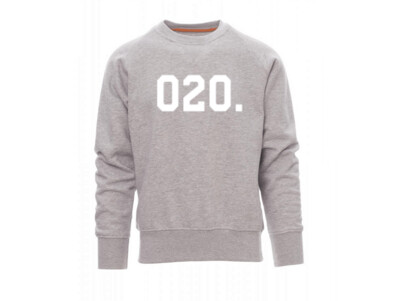 AH&BC Sweater 020. grijs (wit) heren