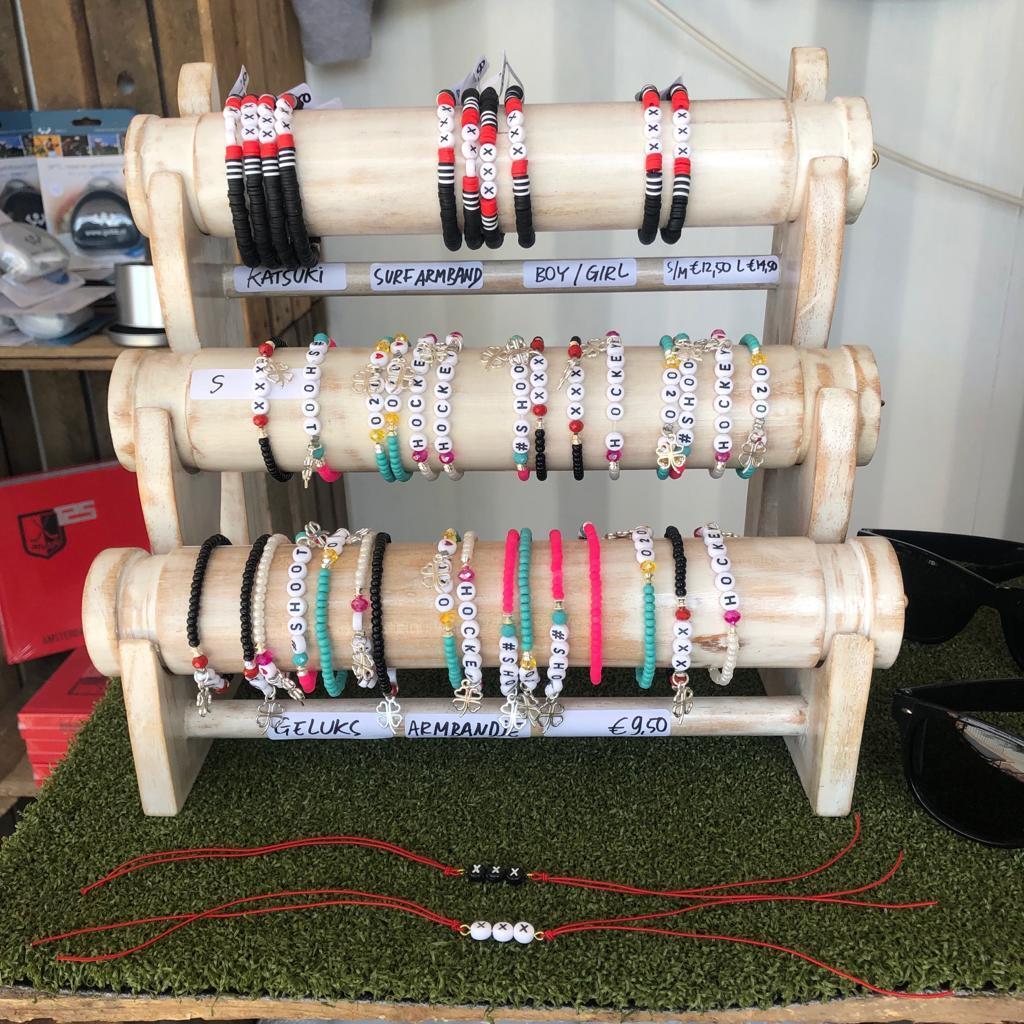 AH&BC Armbandje 'Surf' elastiek