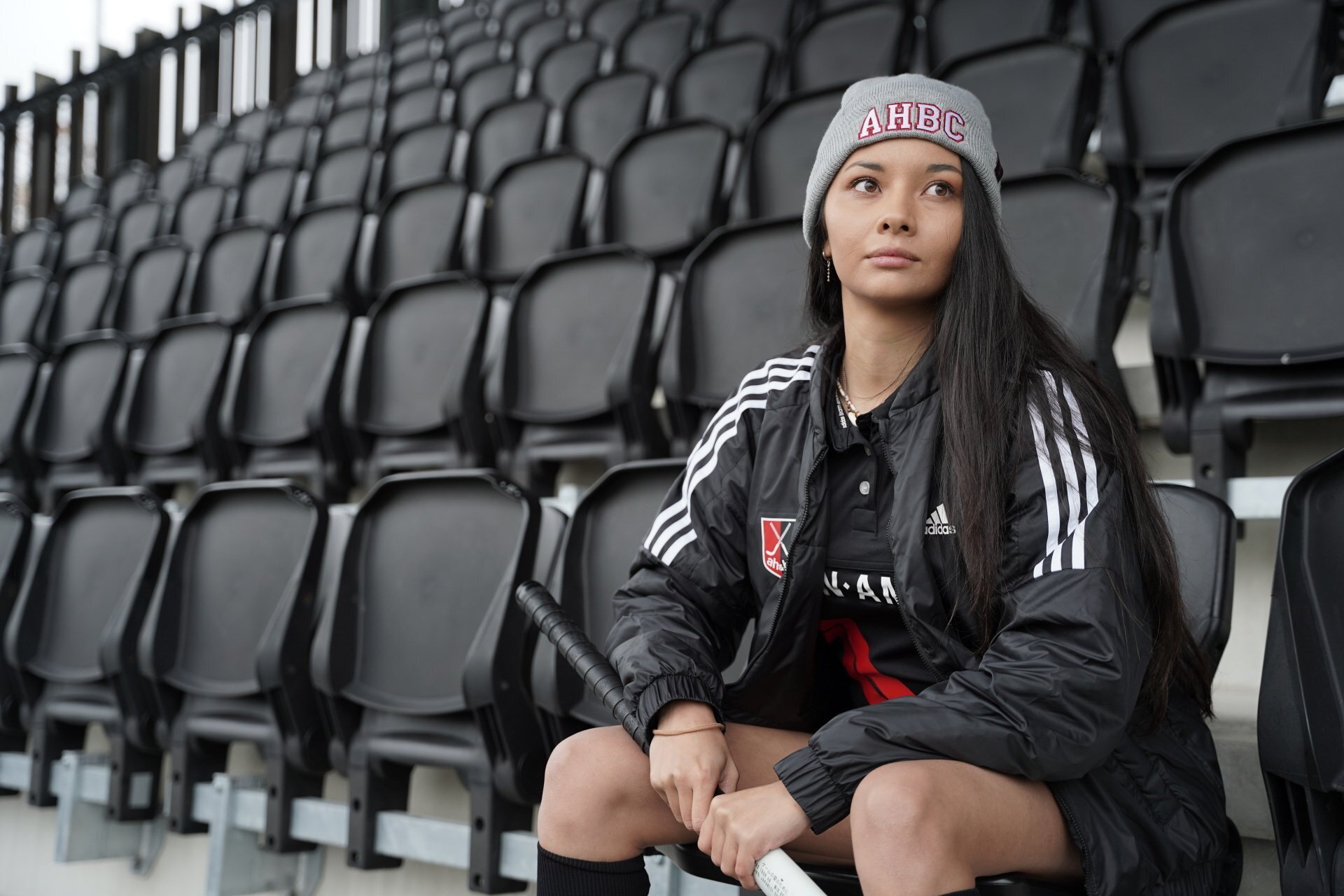 AH&BC Beanie (muts) grijs